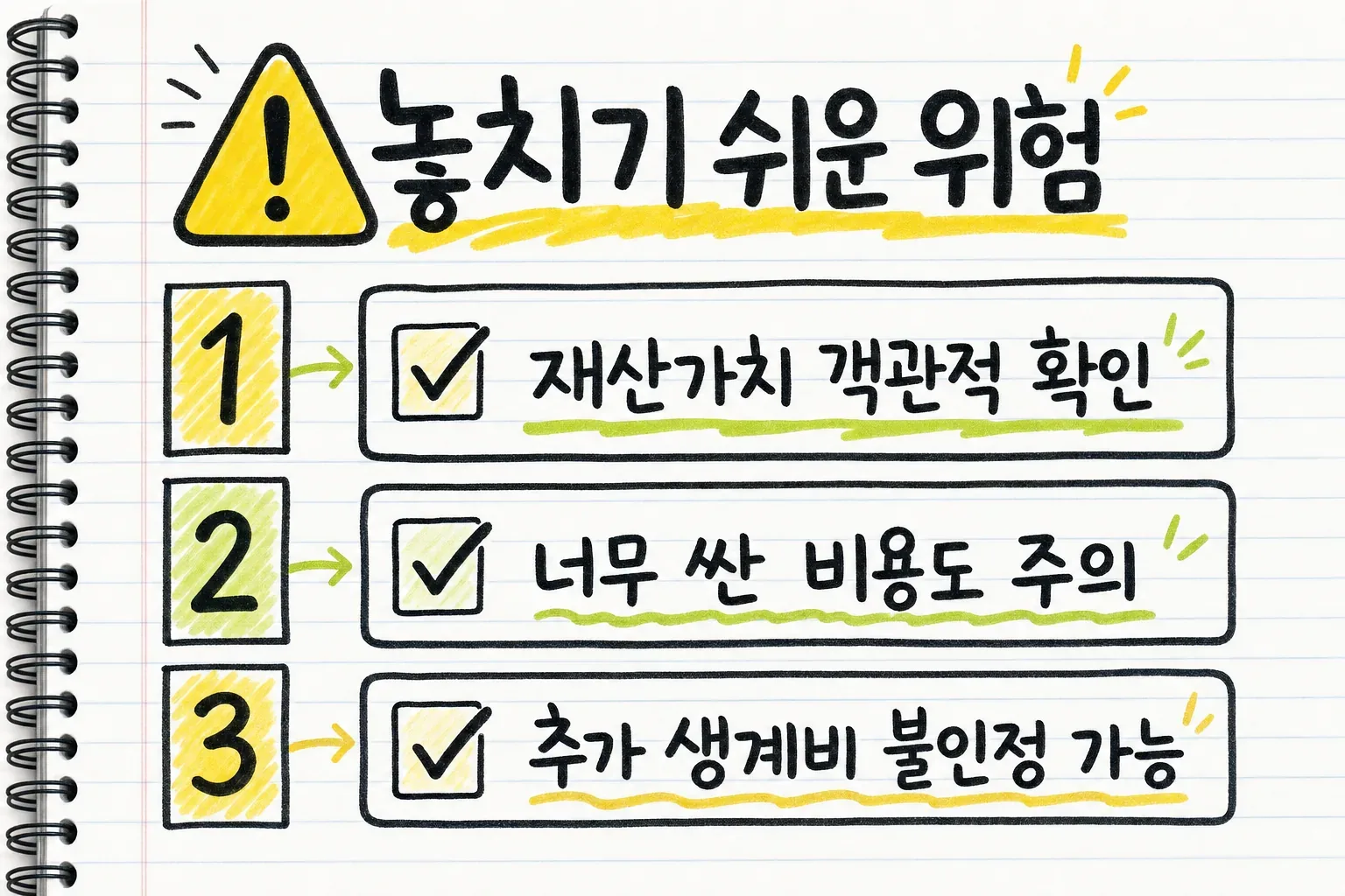 놓치기 쉬운 위험